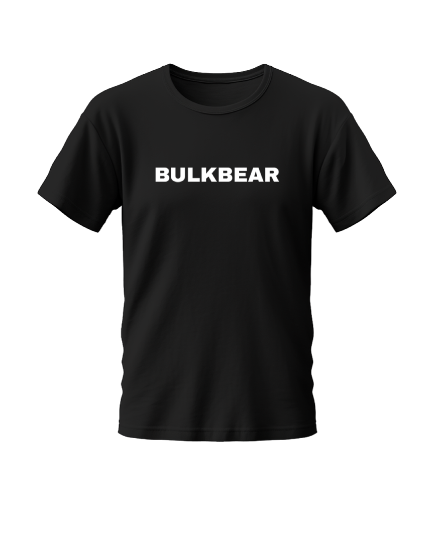 BULKBEAR black/white tee