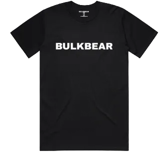 BULKBEAR black/white tee